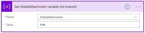 Set Invalid Attachment Variable