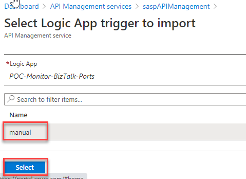 logic app API management
