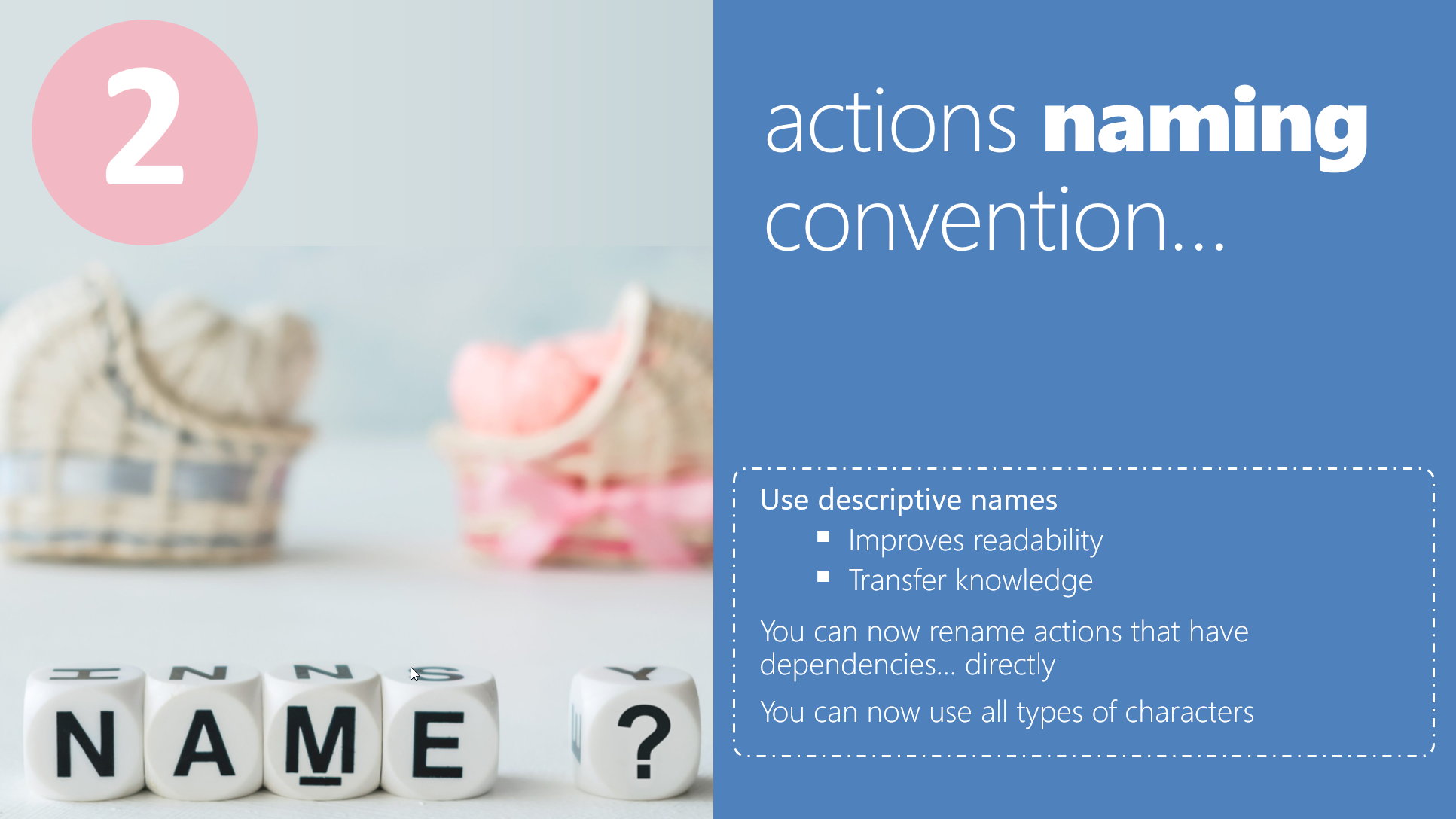Actions Naming Convention
