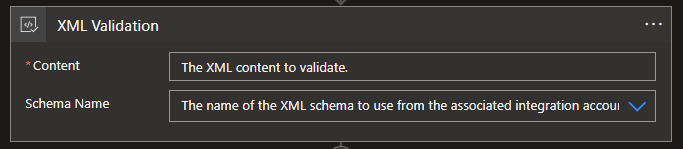 XML validation