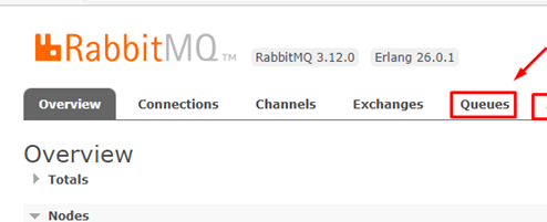 Create the queues in RabbitMQ-4